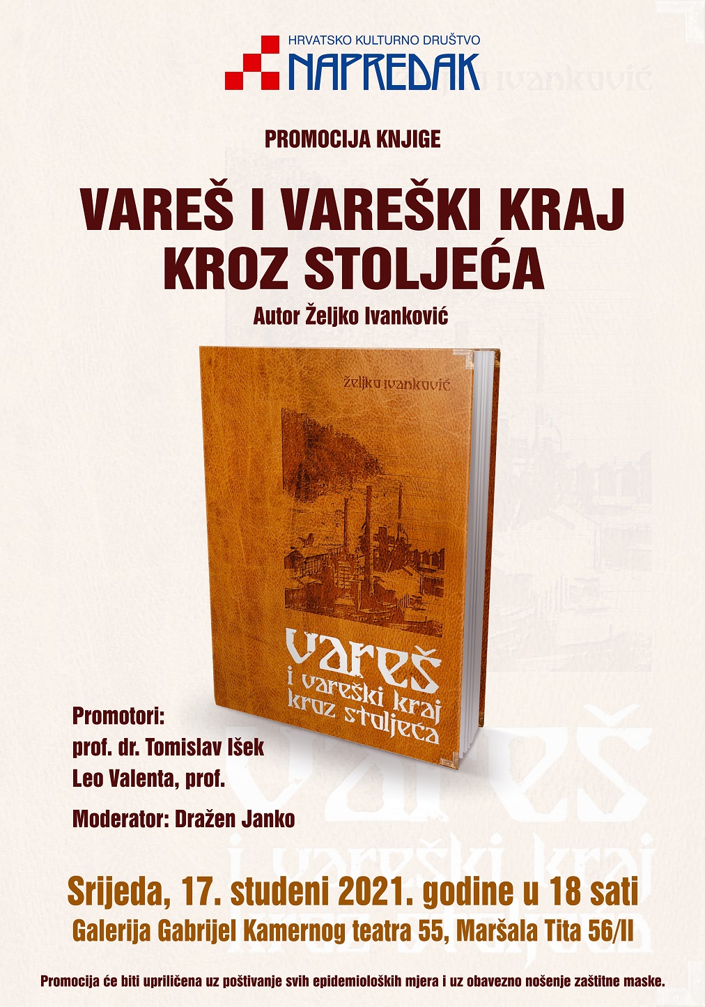 Najava: Predstavljanje monografije “Vareš i vareški kraj kroz stoljeća” u Sarajevu
