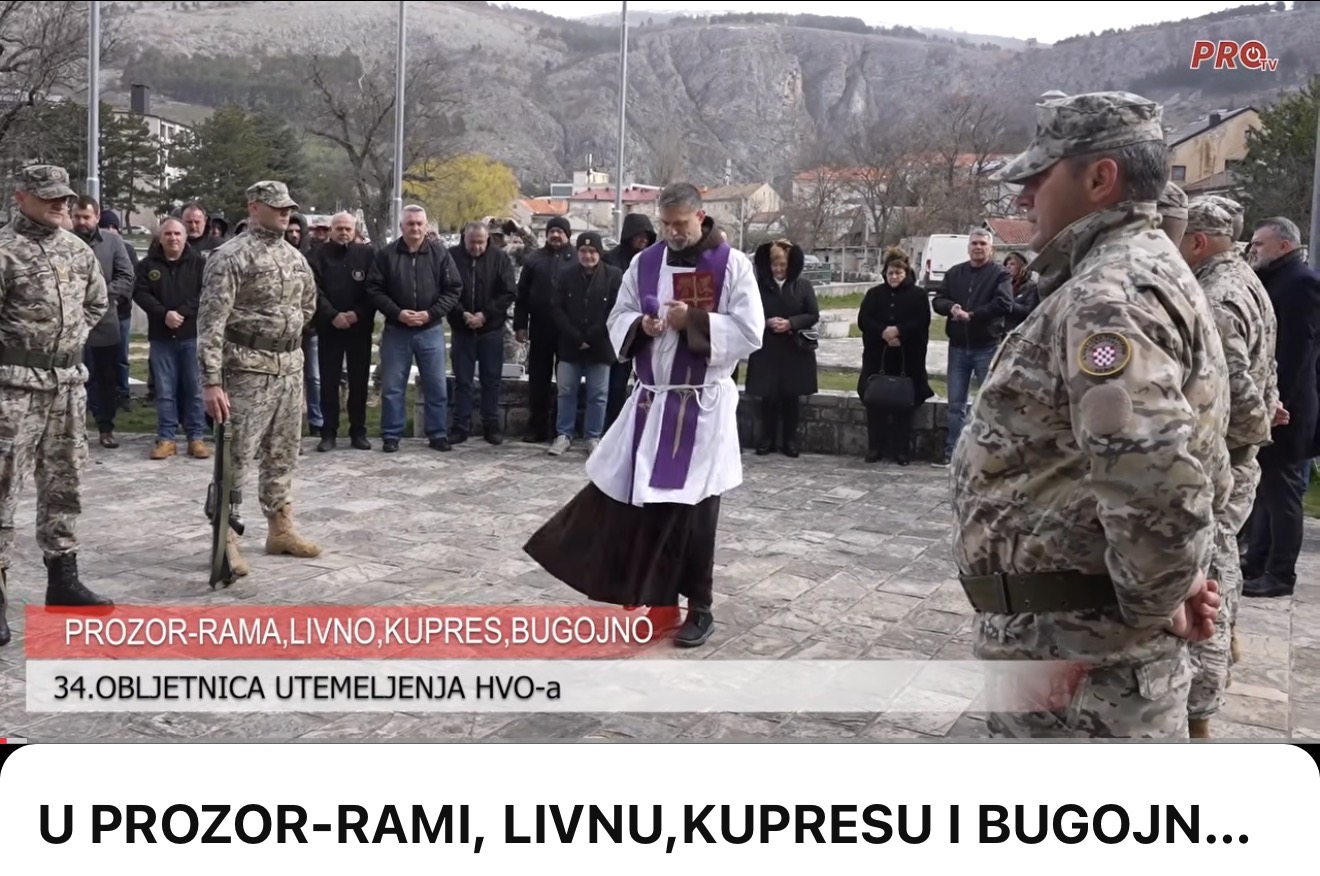 U PROZOR-RAMI, LIVNU,KUPRESU I BUGOJNU OBILJEŽENA 34. OBLJETNICA UTEMELJENJA HVO-a