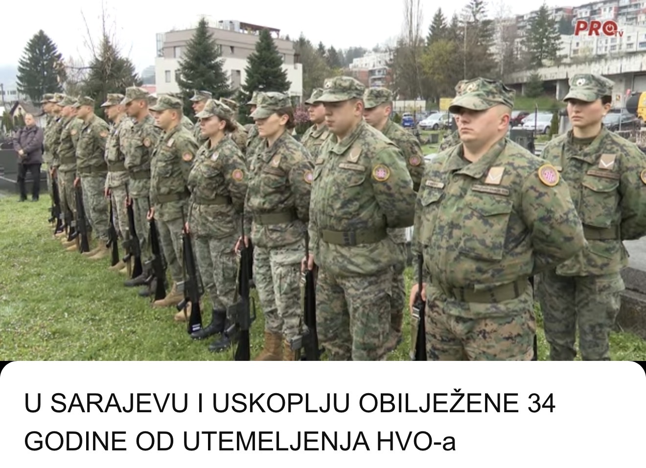 U SARAJEVU I USKOPLJU OBILJEŽENE 34 GODINE OD UTEMELJENJA HVO-a