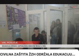 CIVILNA ZAŠTITA ŽZH ODRŽALA EDUKACIJU ZA UČENIKE I ZAPOSLENIKE OSNOVNE ŠKOLE U VIRU