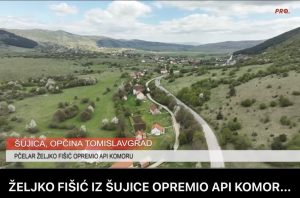 ŽELJKO FIŠIĆ IZ ŠUJICE OPREMIO API KOMORU U SVOM PČELINJAKU