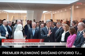 PREMIJER PLENKOVIĆ SVEČANO OTVORIO TJEDAN HRVATA IZVAN REPUBLIKE HRVATSKE