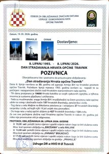 Sjećanje na stradanje Hrvata općine Travnik