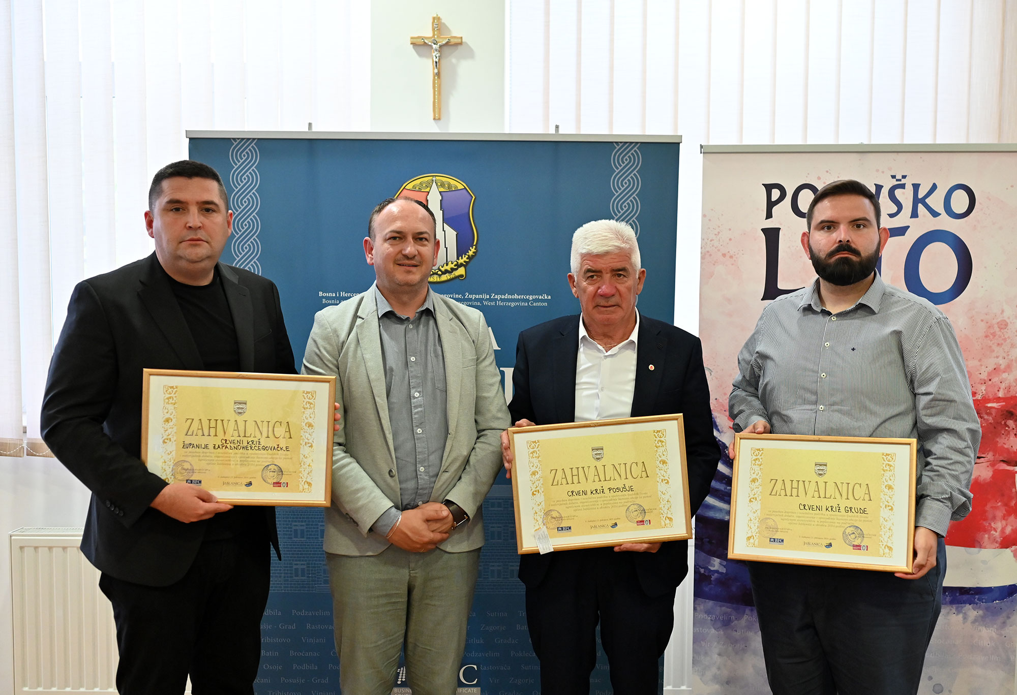 Crveni križ Posušje ugostio predstavnike Crvenoga križa ŽZH i FBiH, održan i sastanak s rukovodstvom Općine Posušje