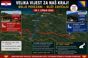 Dobra vijest za naš kraj – otvaraju se nove mogućnosti za lakše putovanje i bolju povezanost!  Bolje povezani bliže zavičaju!