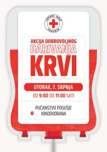 Akcija dobrovoljnog darivanja krvi za pučanstvo Posušja