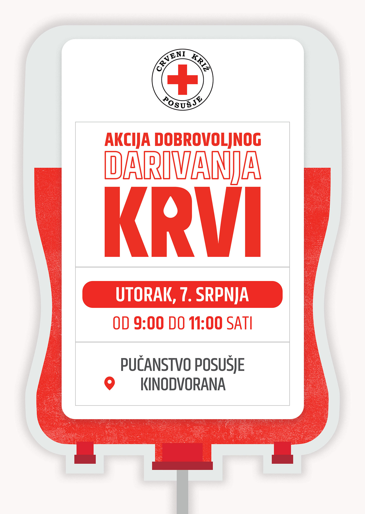 Akcija dobrovoljnog darivanja krvi za pučanstvo Posušja