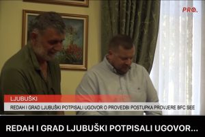 REDAH I GRAD LJUBUŠKI POTPISALI UGOVOR O PROVEDBI POSTUPKA PROVJERE BFC SEE