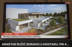 MINISTAR RUŽIĆ BORAVIO U MOSTARU: PRI KRAJU IZGRADNJA NOVOG VRTIĆA U RODOČU